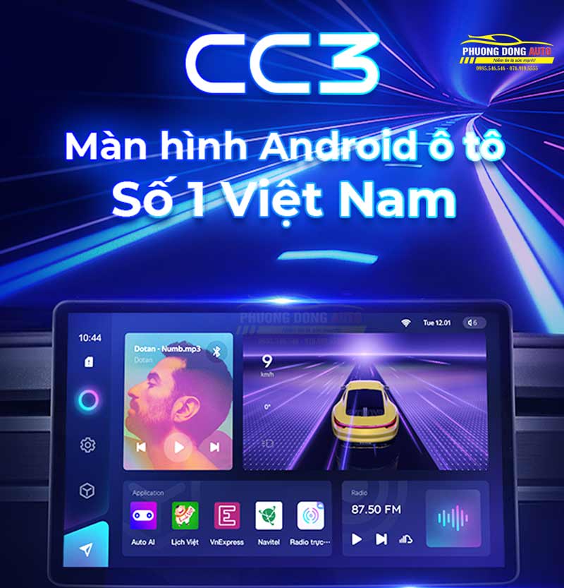 Màn android cho Kia Seltos tốt nhất – Gotech GT8 Max