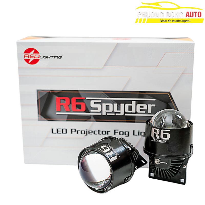 Bi gầm Red Lighting R6 Spyder tăng sáng tối ưu