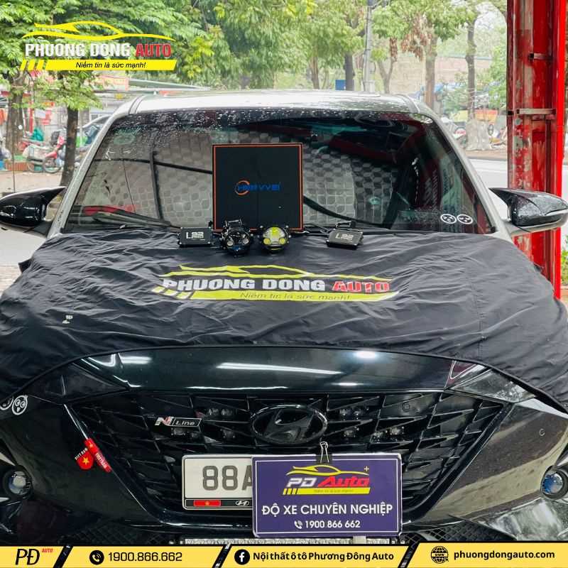 Tổng hợp phụ kiện độ xe Hyundai Accent 2...