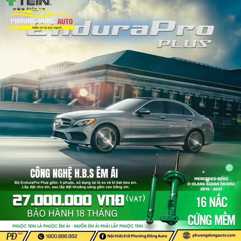 Phuộc nhún Mercedes C-Class W205 2015-20...