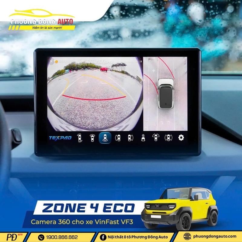 Camera 360 Cho Vinfast VF3 Texpad Zone 4...