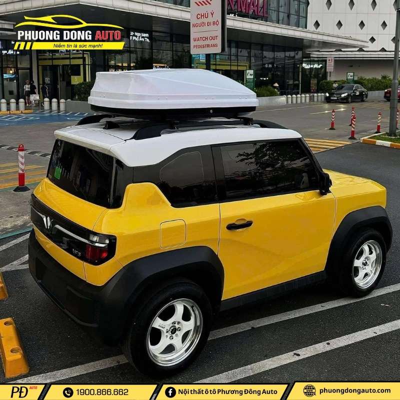 Độ cốp nóc phi thuyền cho Vinfast VF3 gi...
