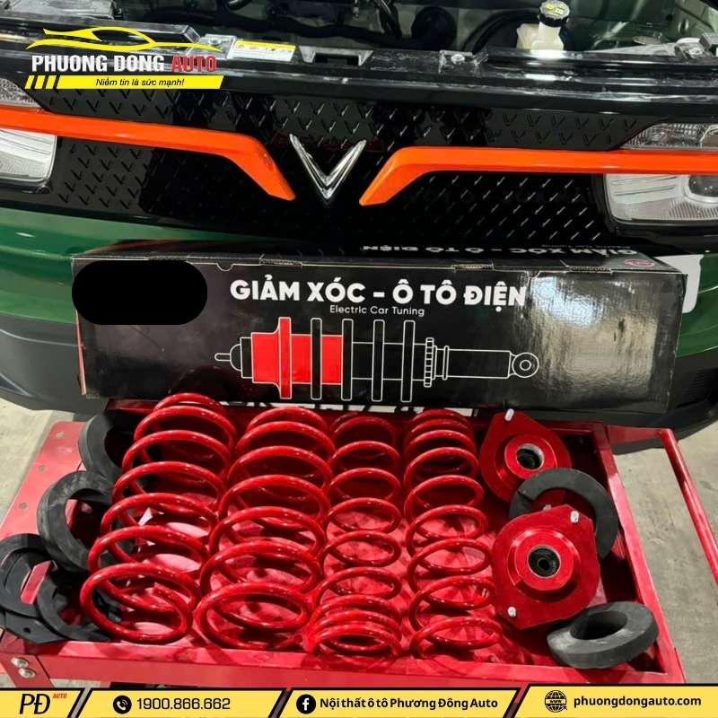 Độ phuộc nhún cho Vinfast VF3 - Giảm xóc...