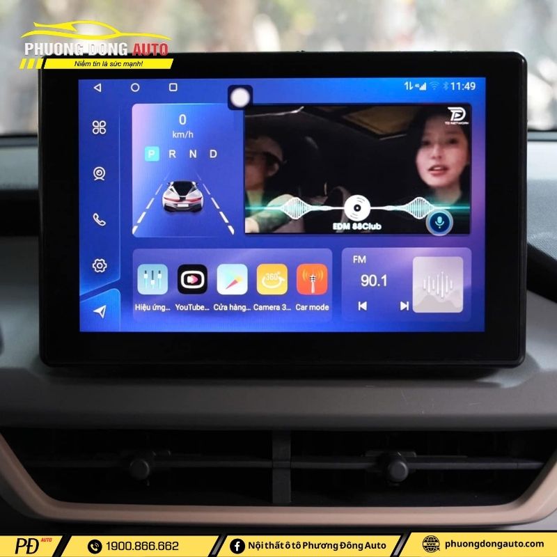Màn hình Zestech VF3 ZT3 trải nghiệm côn...