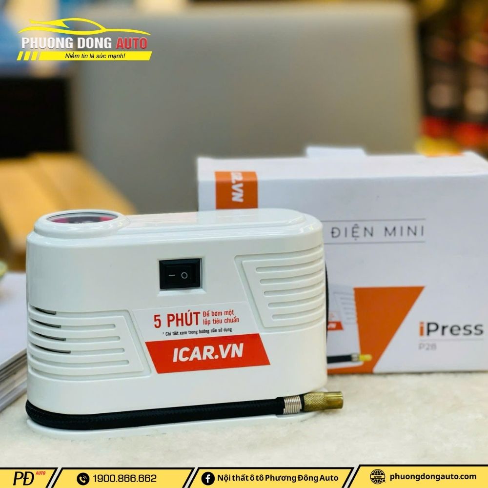 Bơm Điện Ô Tô IPress P28- Nhỏ Gọn, Thuận...