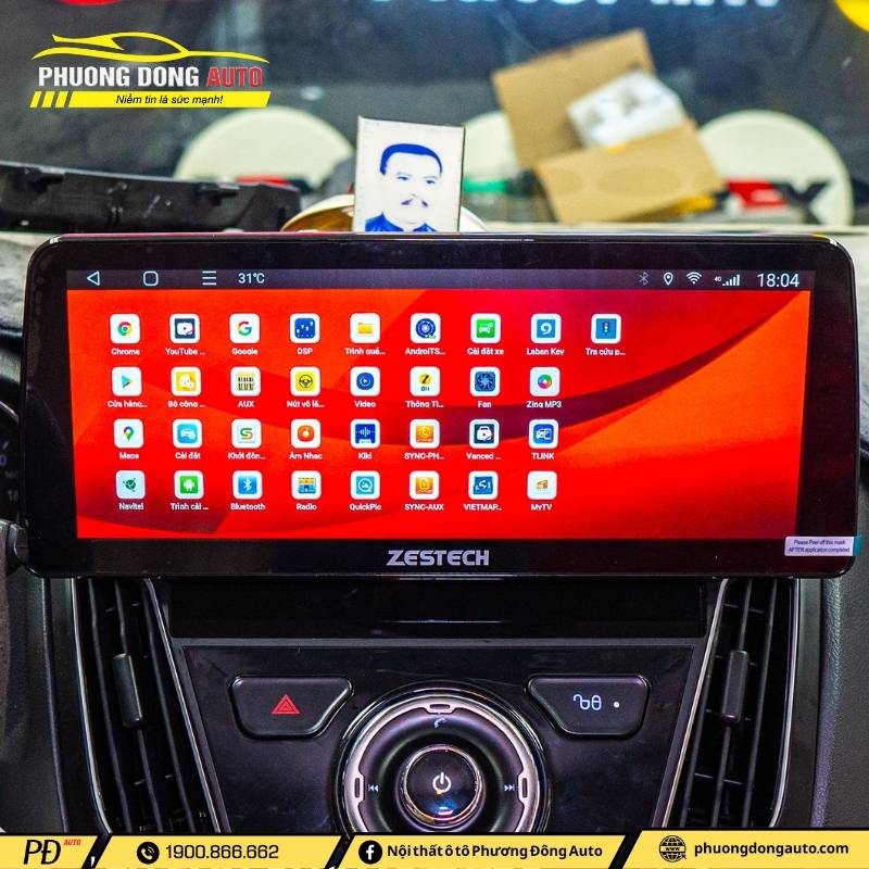 Màn hình Android Zestech 12.3 inch chính...