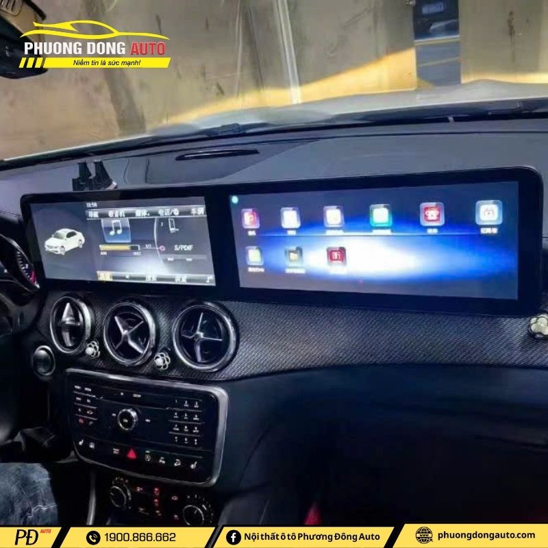 Màn hình đôi cho các xe Porsche, Mercede...