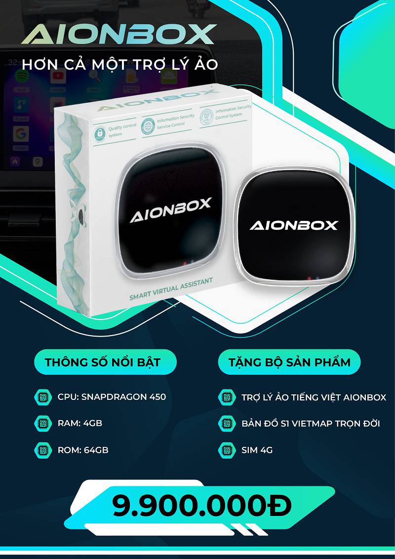 Bảng báo giá Aion Box Android ô tô