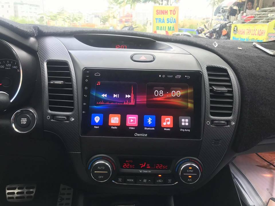 Dòng DVD Android C500+ theo xe KIA CERAT...