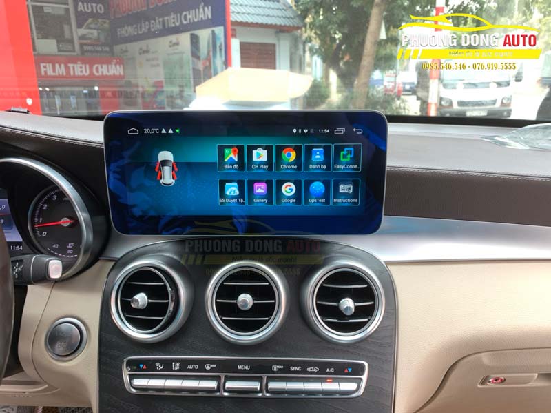 Màn hình Android cho Mercedes GLC300