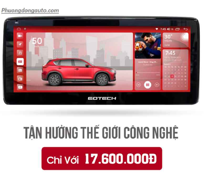 Màn hinh Android Gotech GT Mazda Pro