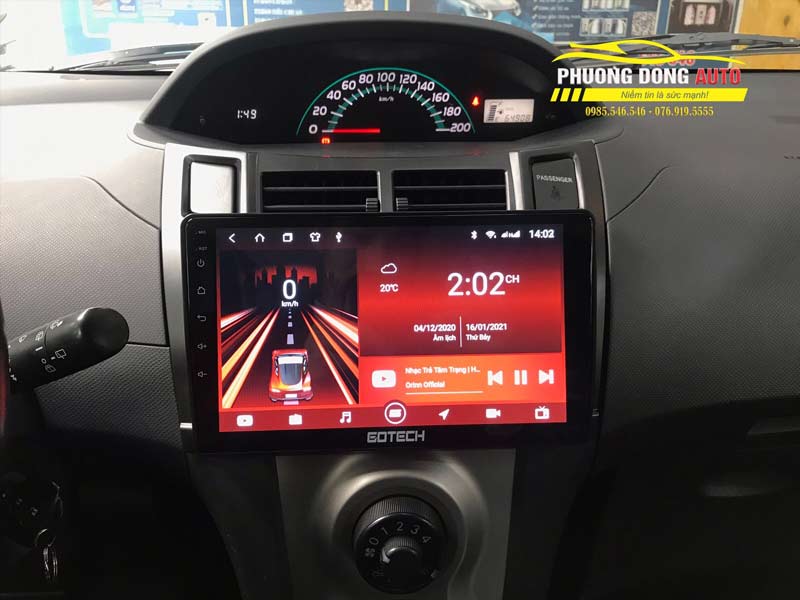 Màn hình Android Toyota Yaris chính hãng...