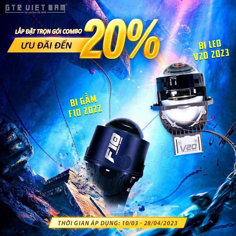 Sale sốc combo V20 new và f10 giảm 20% t...