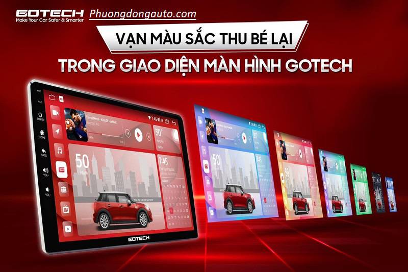 Tổng hợp màn hình ô tô Gotech